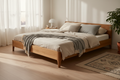 wood bed