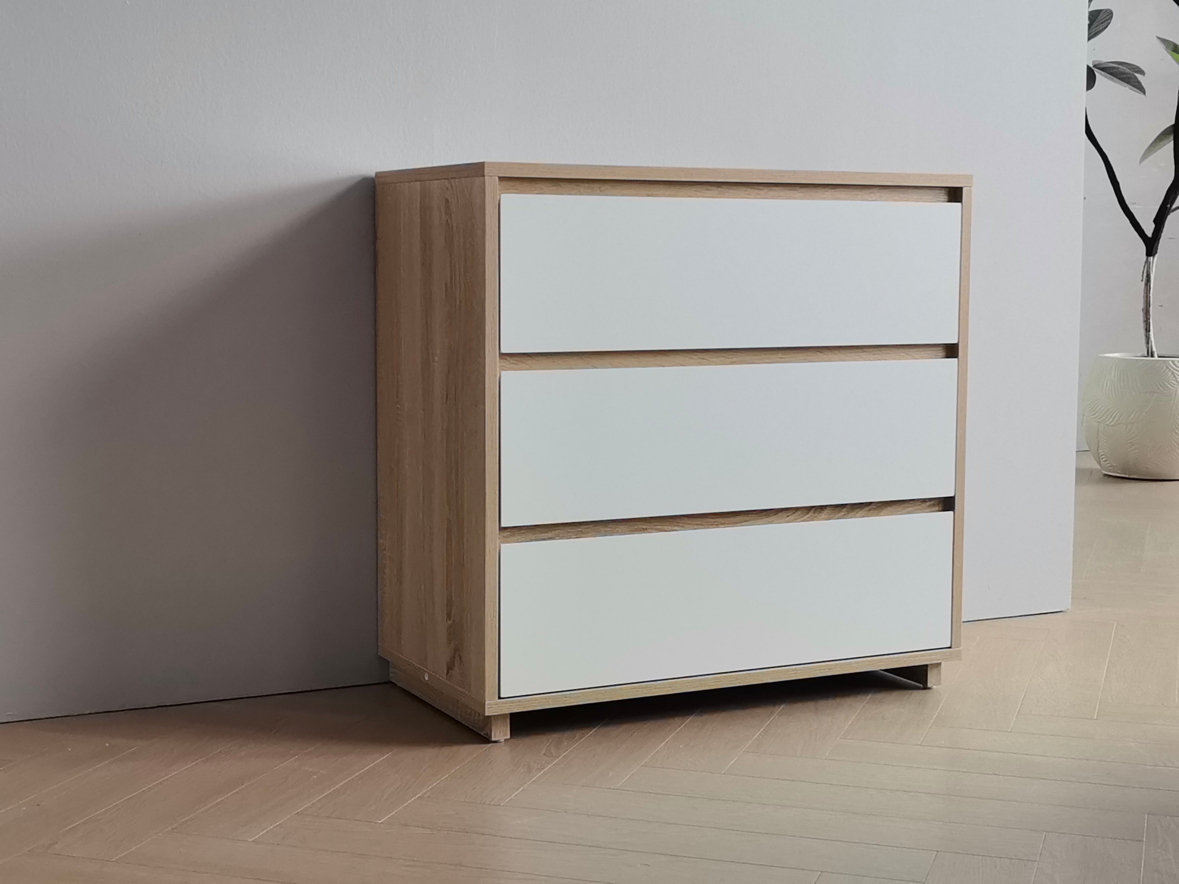 Miro White King Single Mid Sleeper with Pull-Out Desk & Storage